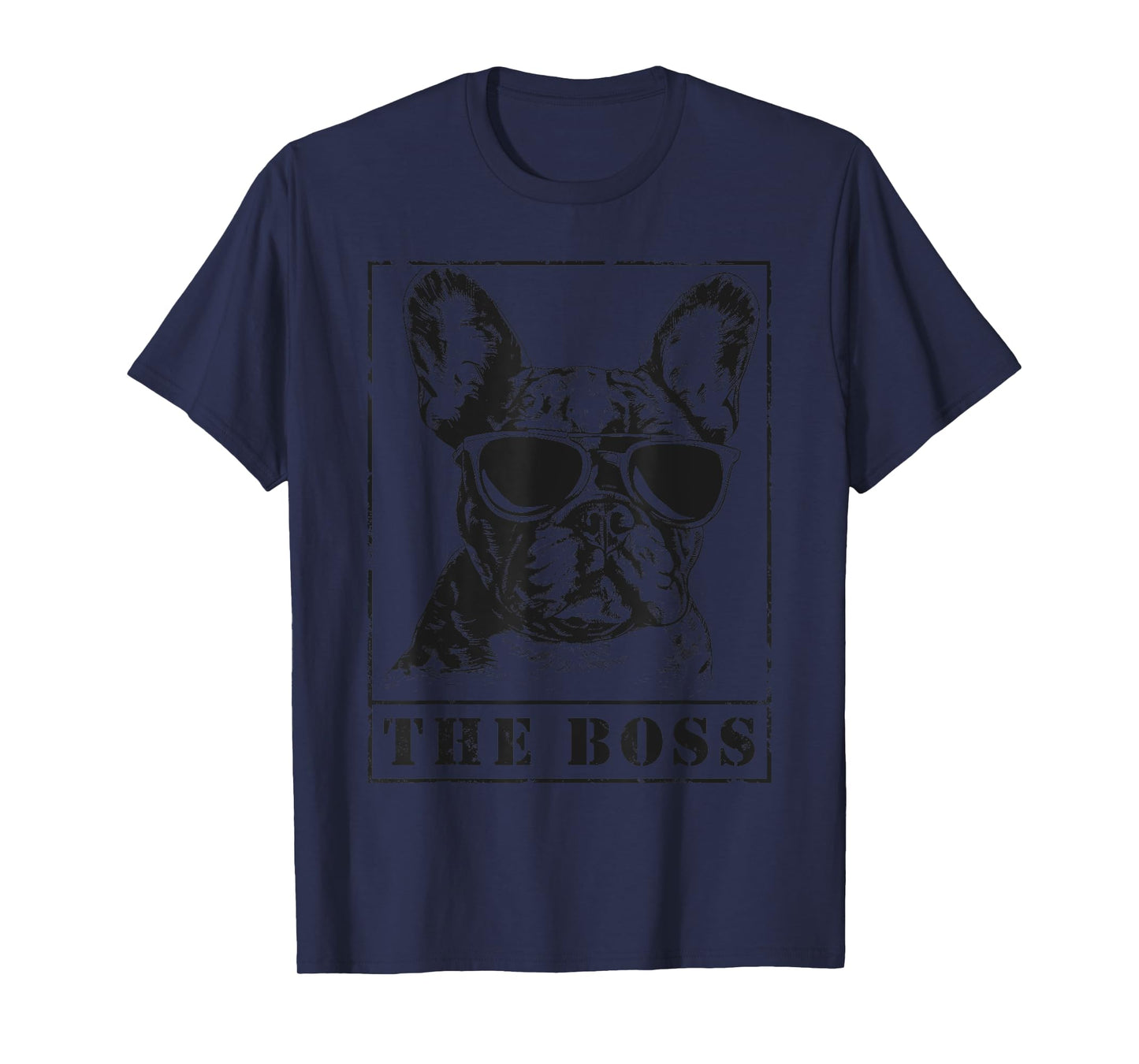 The Funny Frenchton Boss Mom Dad Dog Lover T-Shirt for Men Women Girls Kids
