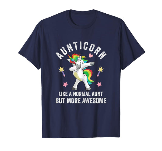 DABBING ANTICORN LIKE A NORMAL AUNT BUT MORE AWESOME WOMEN T-Shirt