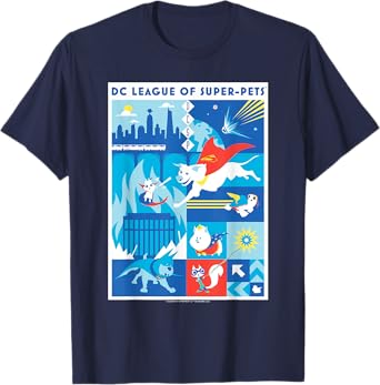 DC League of Super-Pets Krypto and Friends Vs. lulu T-Shirt