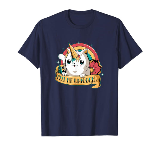 Cat Unicorn Shirt - Cute Kawaii Cats I'm A Unicorn T-Shirt