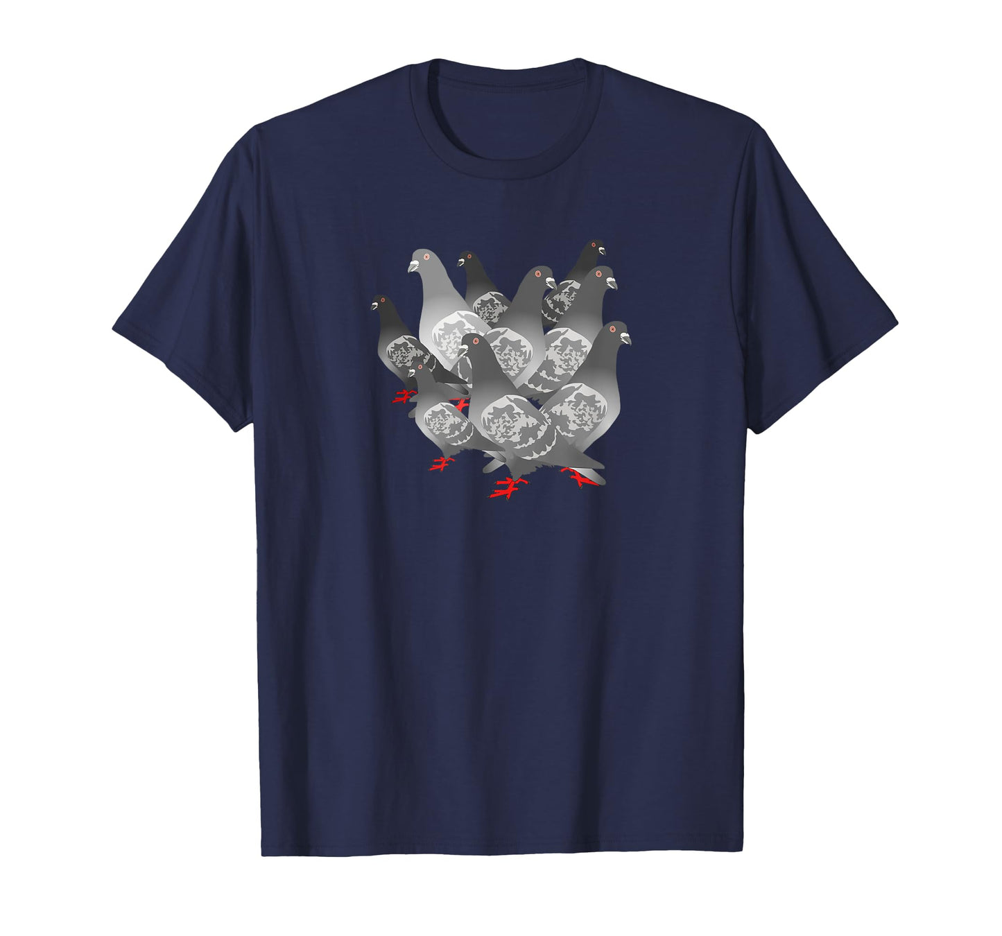 Flock Of Pigeon Breeder Pigeon Racing Gift T-Shirt