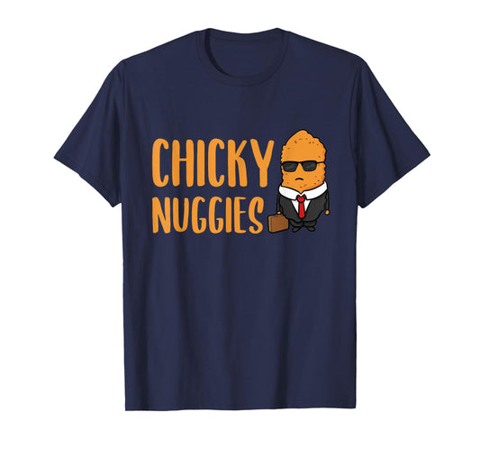 Chicky Nuggies Funny Chicken Nuggets Lover Nug Life Kids T-Shirt