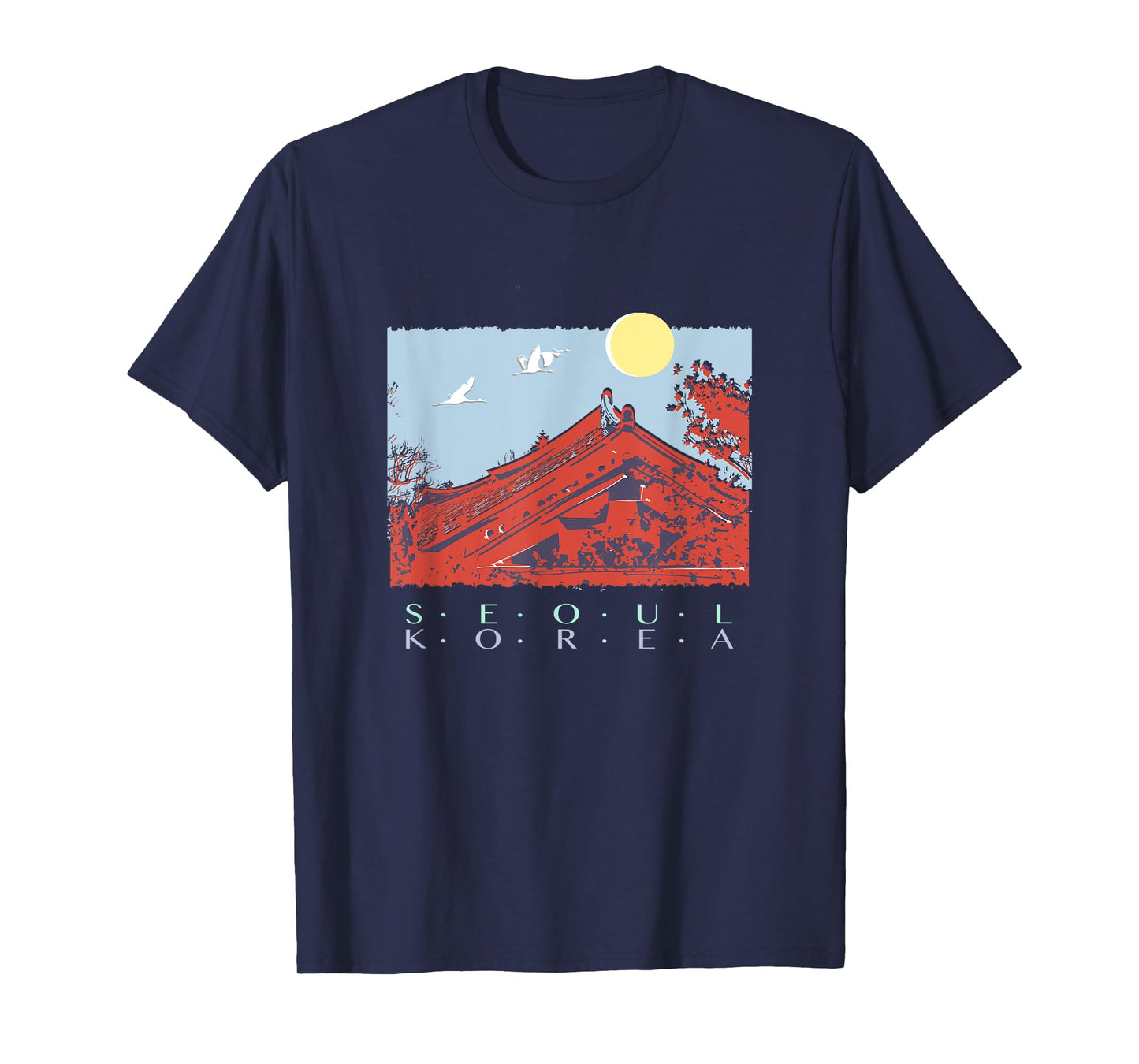 SEOUL, KOREA, Series of Design Seoul, Over the Moon T-Shirt