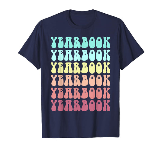 Retro YEARBOOK Team Literary Club School Publication Ninja T-Shirt