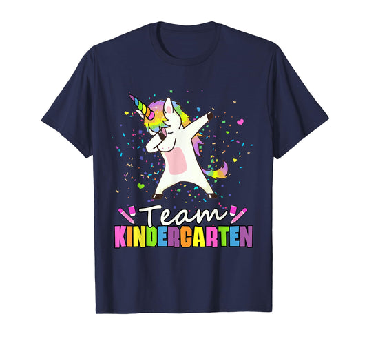 Team Kindergarten Unicorn Kinder Squad T-Shirt