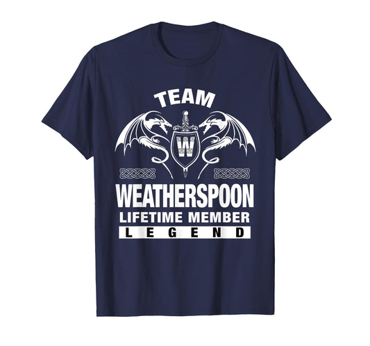 Team WEATHERSPOON - Lifetime Member Gifts T-Shirt
