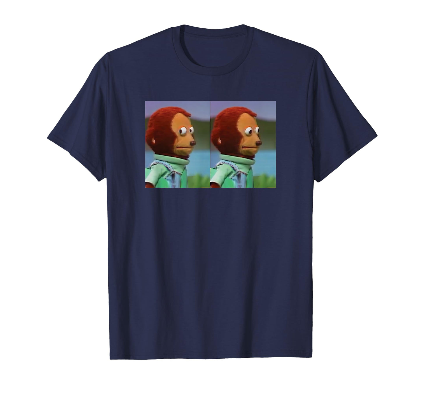 Awkward Look Meme Monkey Puppet Meme T-Shirt