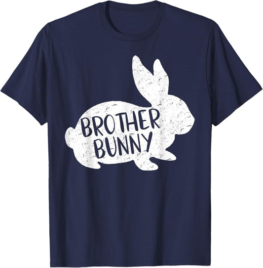 Brother Bunny T-Shirt Cute Matching Family Easter Shirt T-Shirt