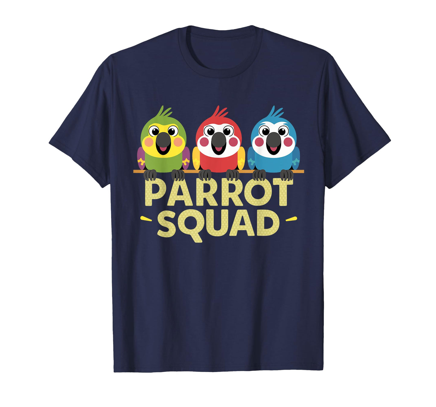 Parrot Squad Tshirt for Parrot Lover Shirt | Kids Parrot T-Shirt