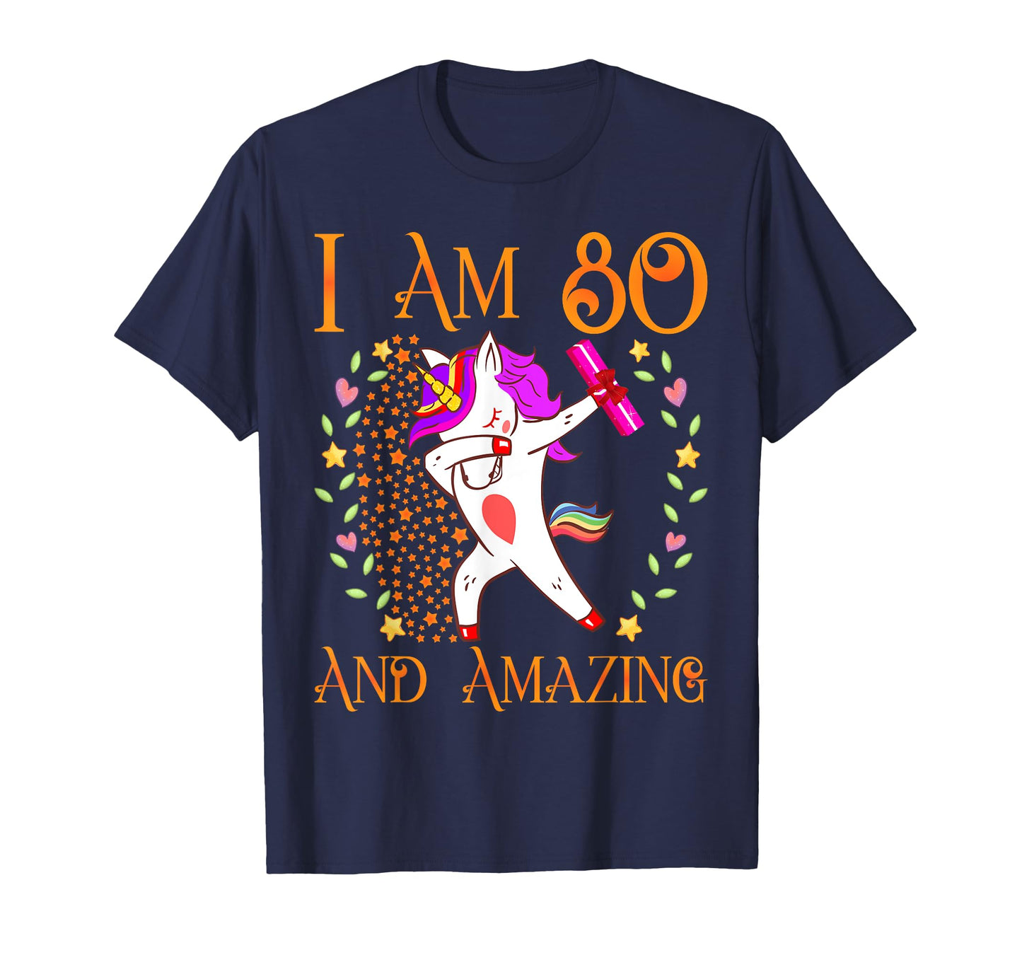80th Birthday Shirt for Women Funny Female Her 80 Year Old T-Shirt