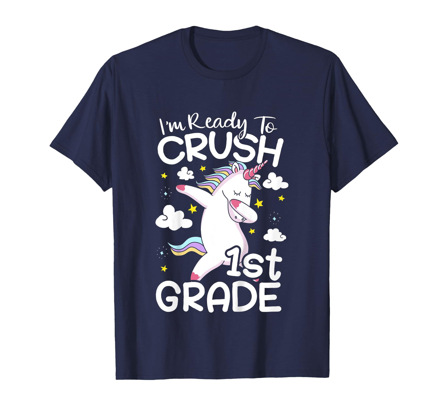 Kids I'm Ready To Crush 1st Grade First Day Of School T-Shirt