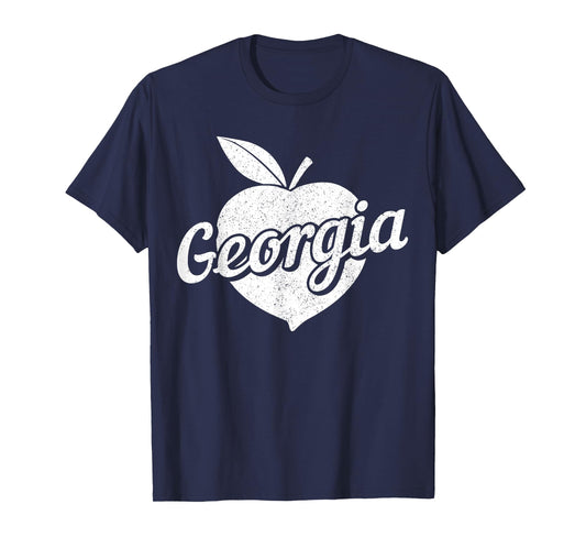 Georgia The Peach State Atlanta Vintage Pride T-Shirt