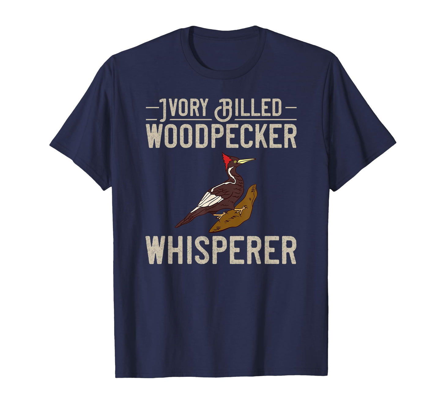 Ivory Billed Woodpecker Bird Feeder House Birdwatching T-Shirt