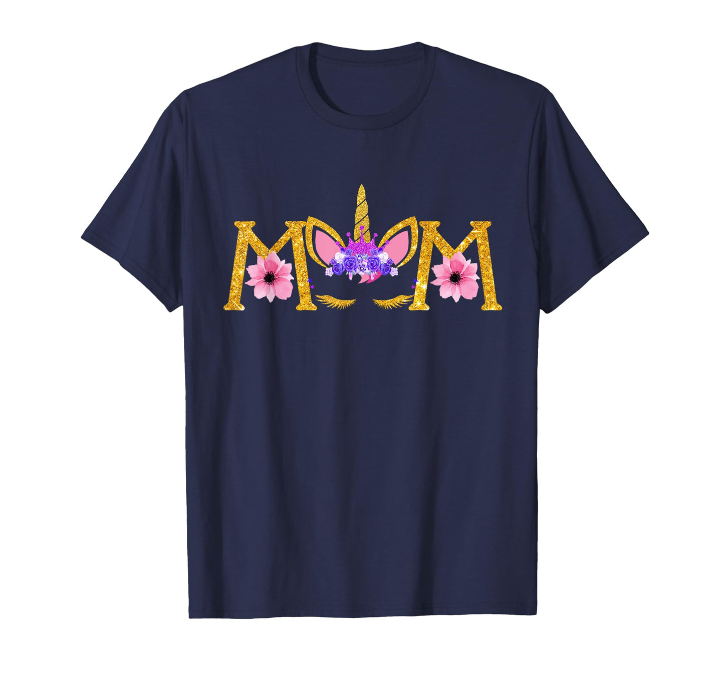 Unicorn Mom Mamacorn Shirt Mommy of the Unicorn Girl T-Shirt