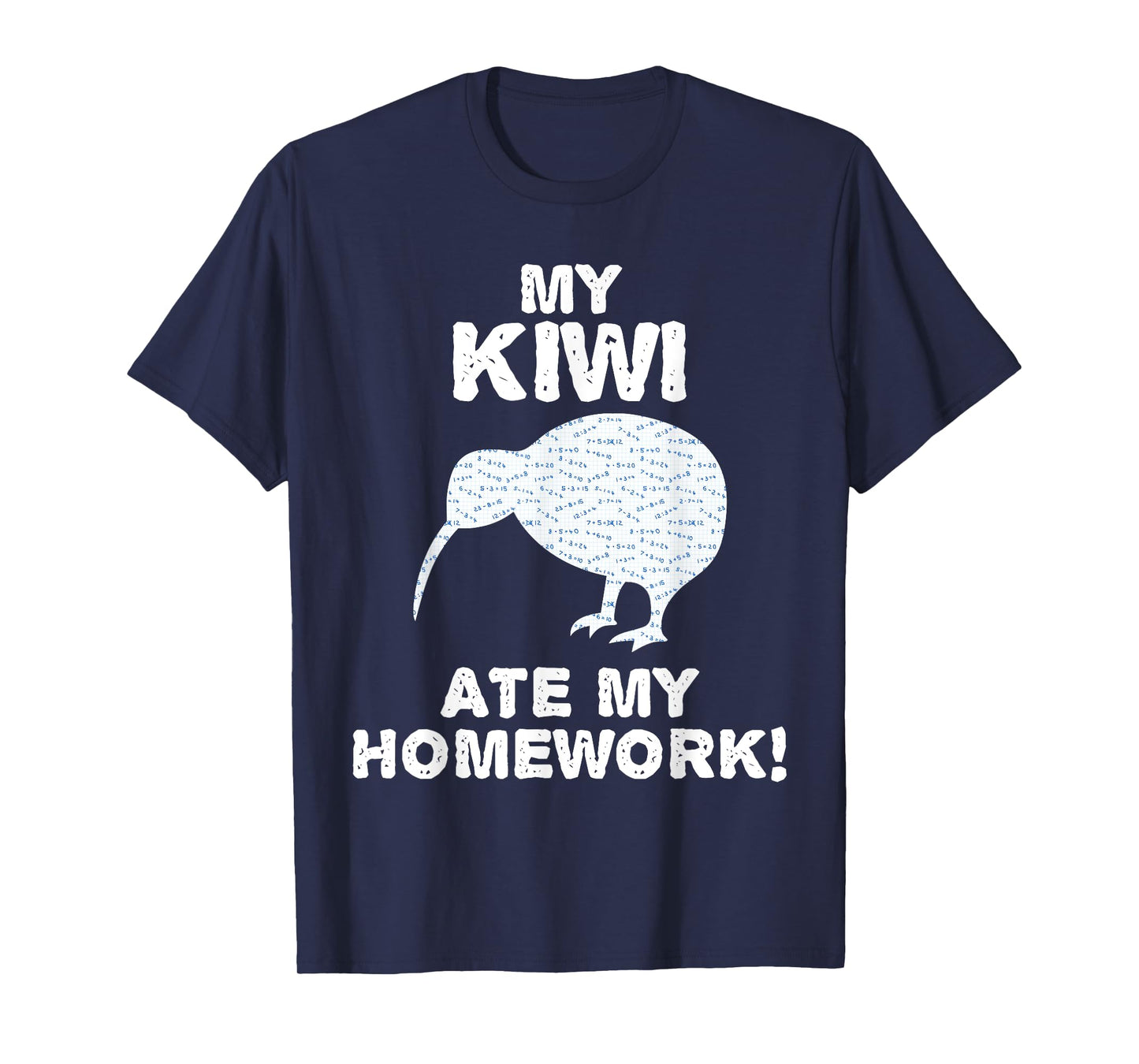 My Kiwi Ate My Homework Bird Animal Back To School Kid T-Shirt