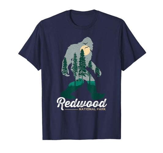 Redwood National Park Shirt Camping Bigfoot National Park T-Shirt