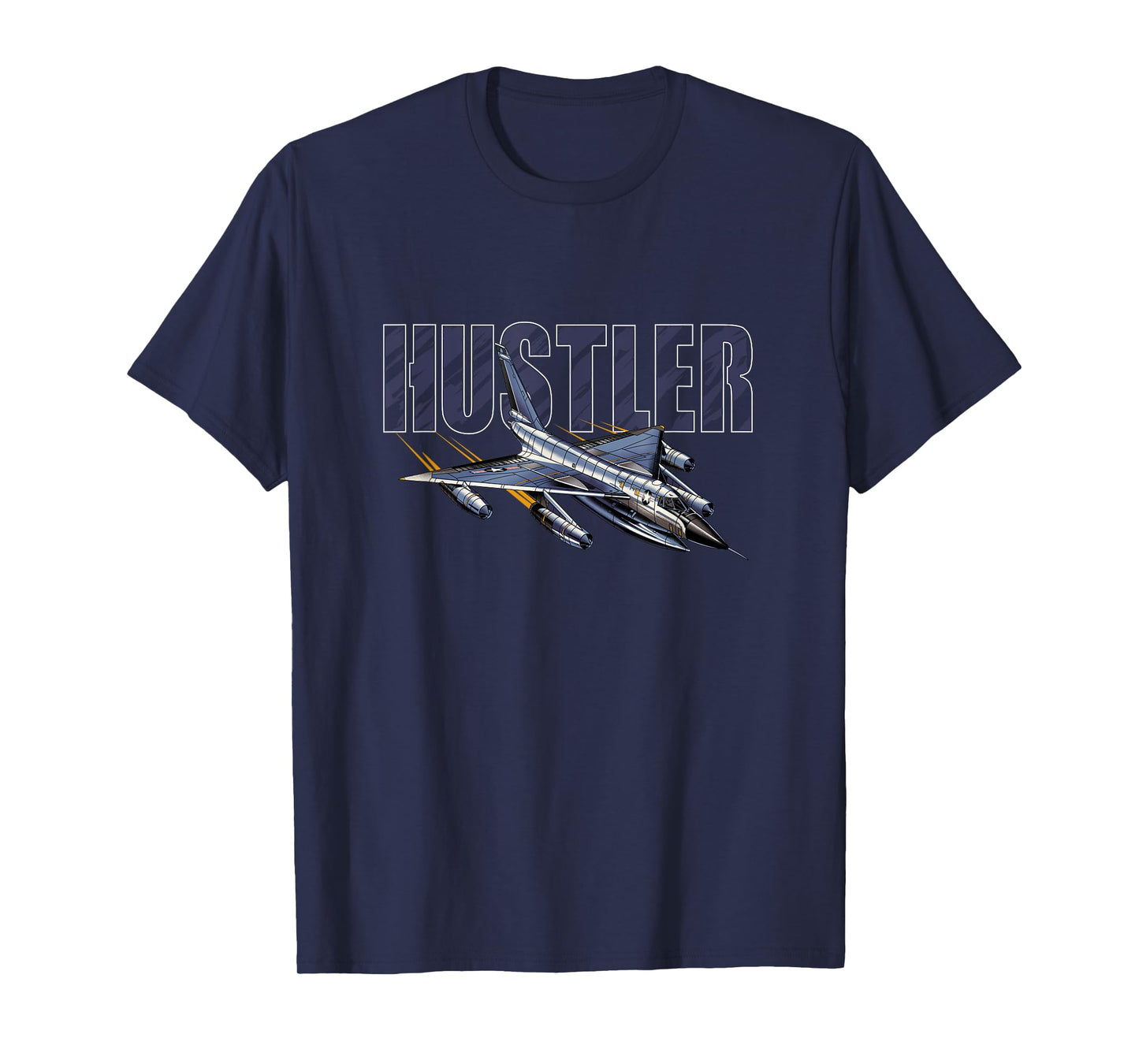 USA Military Warbird B58 Hustler Supersonic Airplane T-Shirt