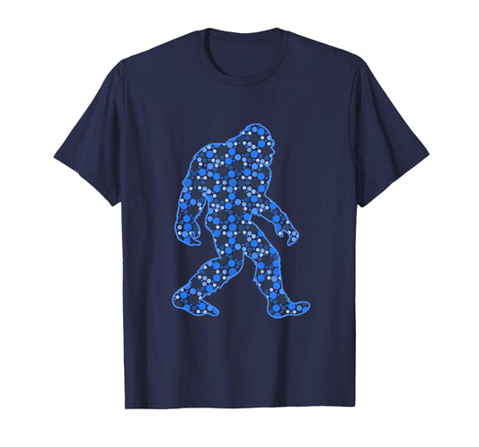 Kids Dot Day Polka Dot Bigfoot International Dot Day T-Shirt
