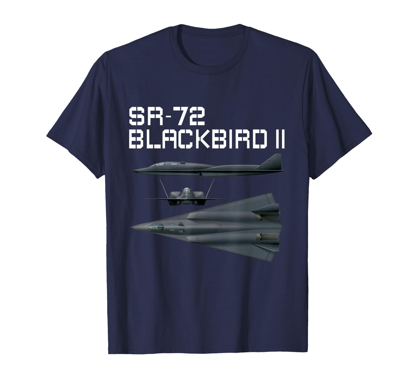 Fun American Military Aviation SR-72 Blackbird II In Action. T-Shirt