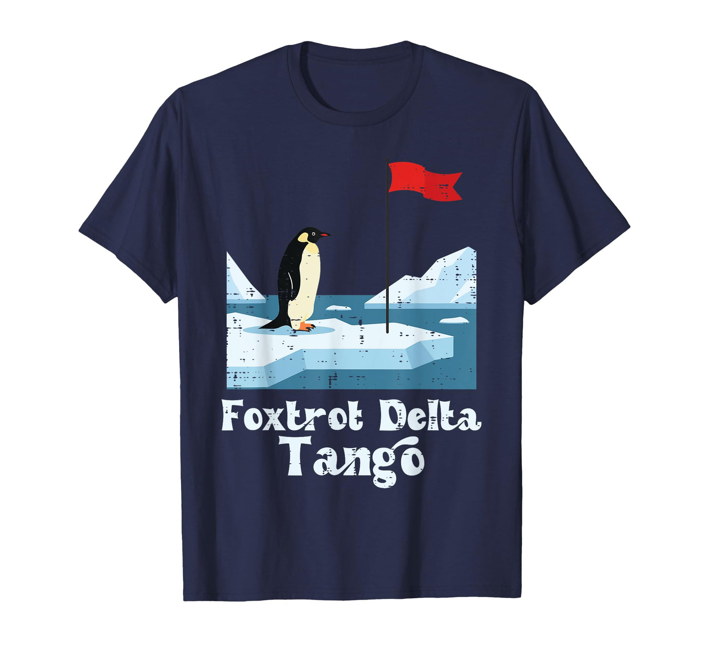 Foxtrot Delta Tango Penguin Funny Resist Protest Resistance T-Shirt