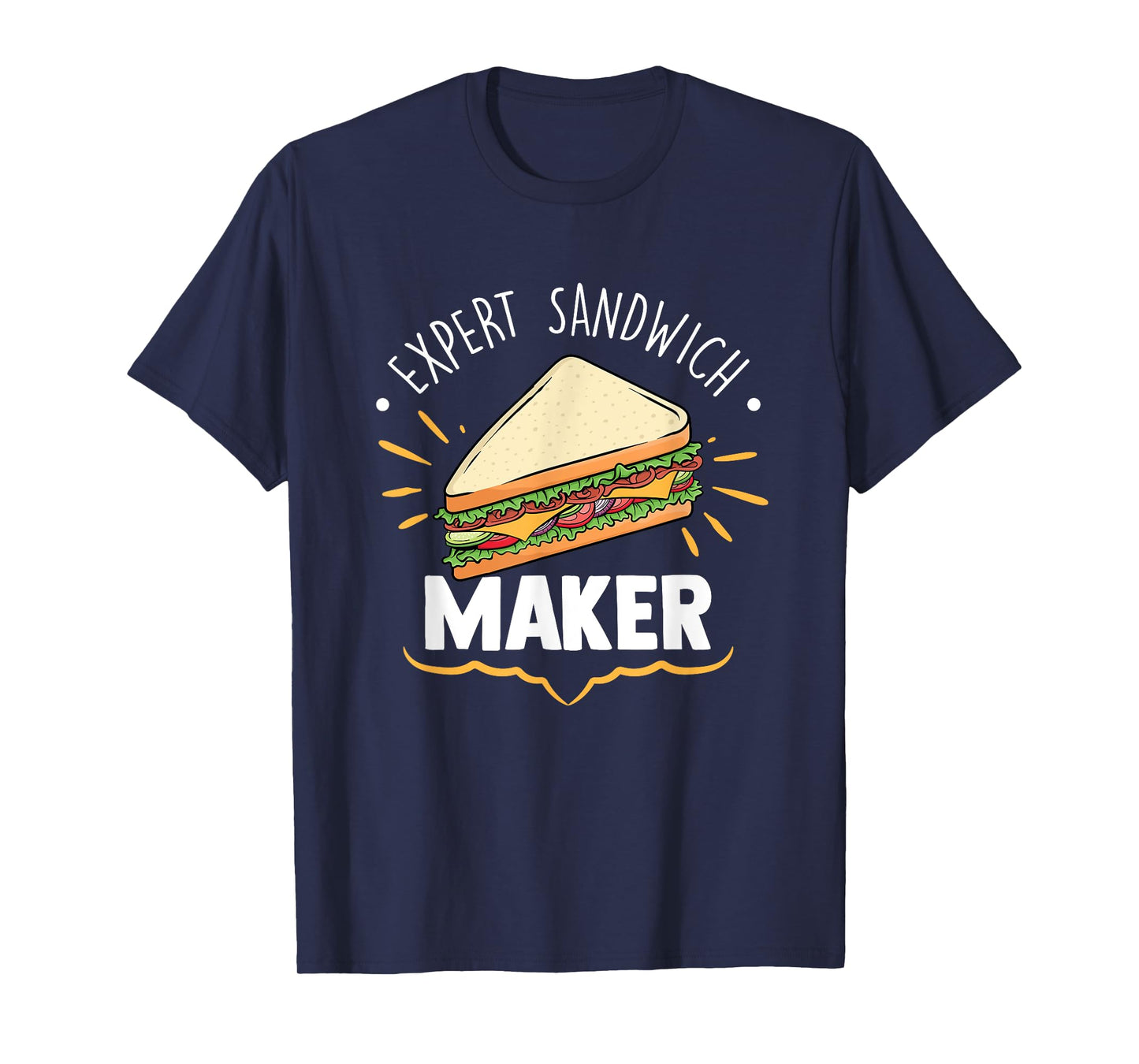 Expert Sandwich Maker Funny Sandwich Making Enthusiast T-Shirt