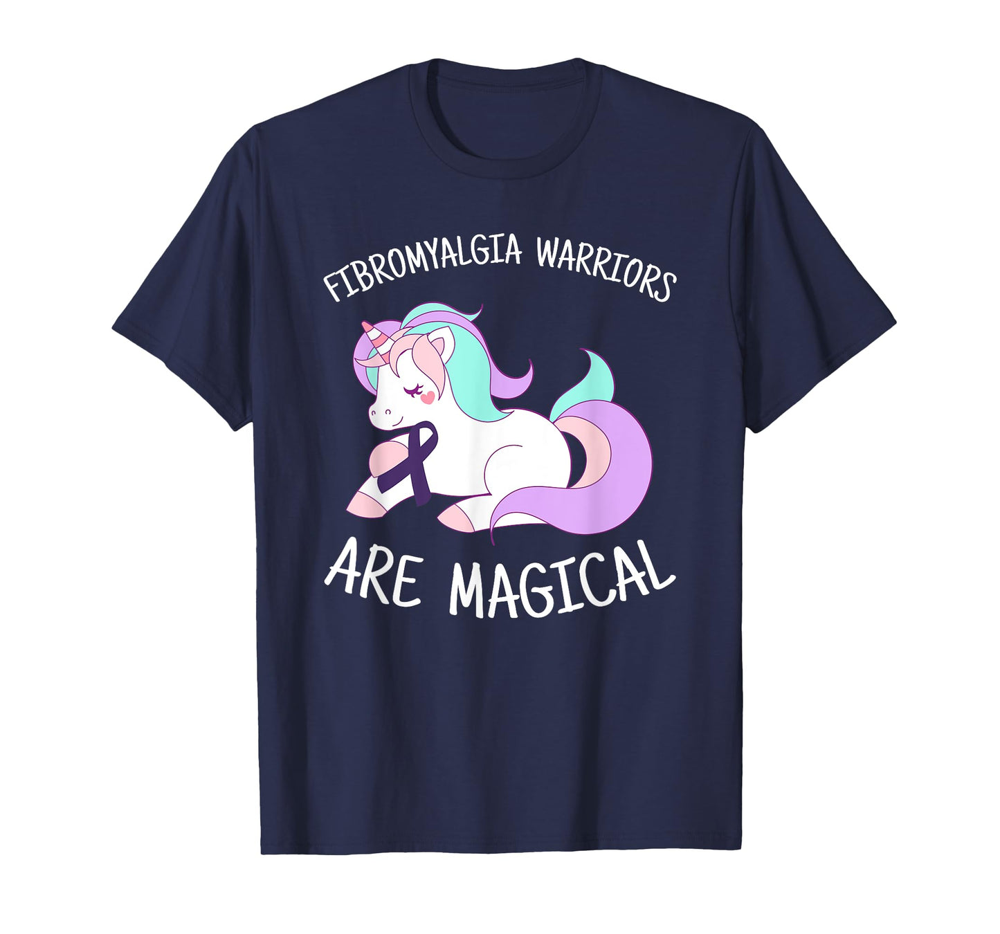 Unicorn Fibromyalgia Warriors Are Magical, Fibro Awareness T-Shirt