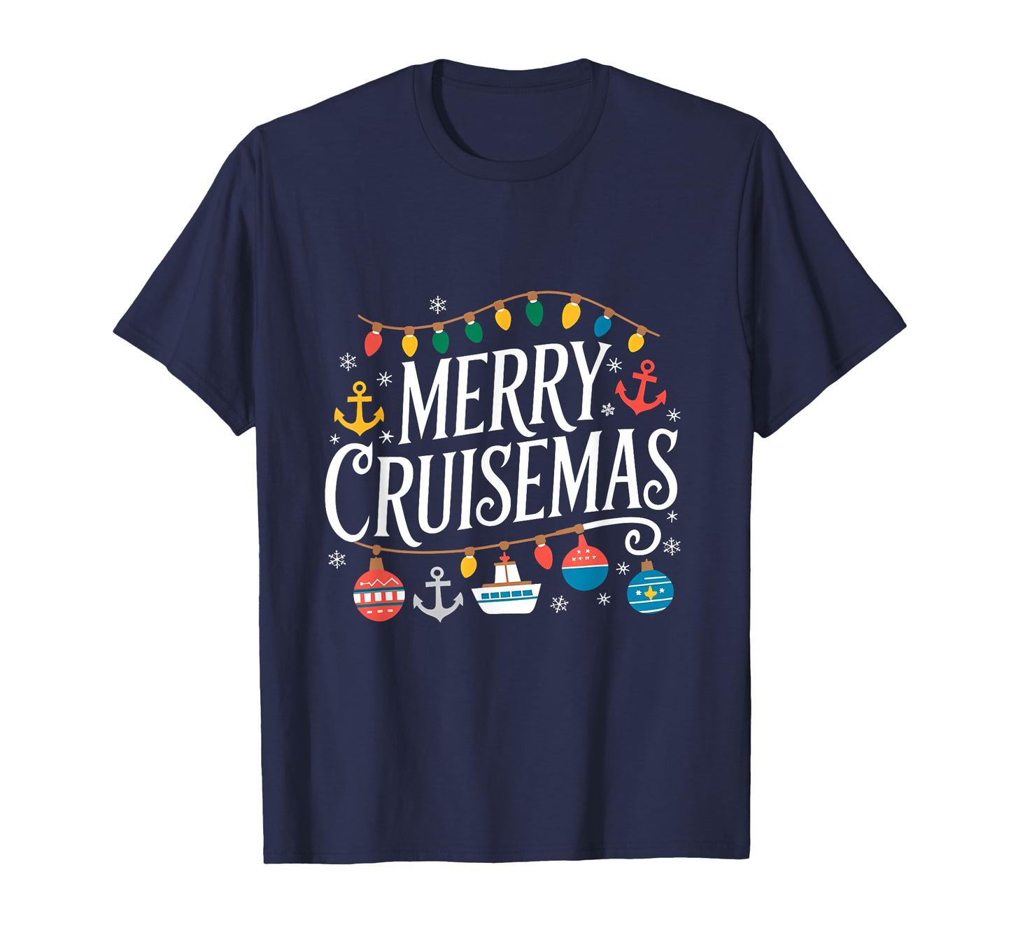 Merry Cruisemas Christmas Cruise Shirts Family Cruisin Lover T-Shirt