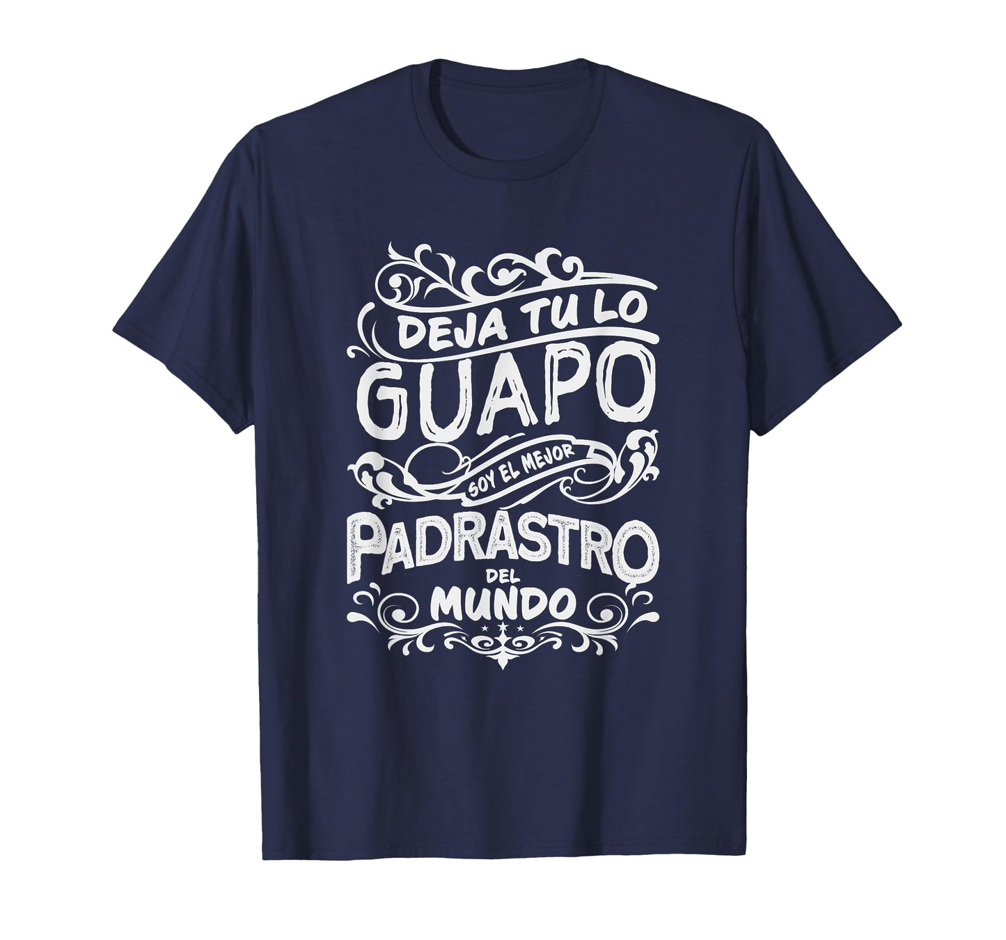 Camiseta Mejor Padrastro del Mundo para Dia del Padre T-Shirt