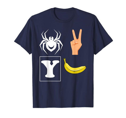 Spider 2 Y Banana Shirt - Football Lover Player T-Shirt T-Shirt