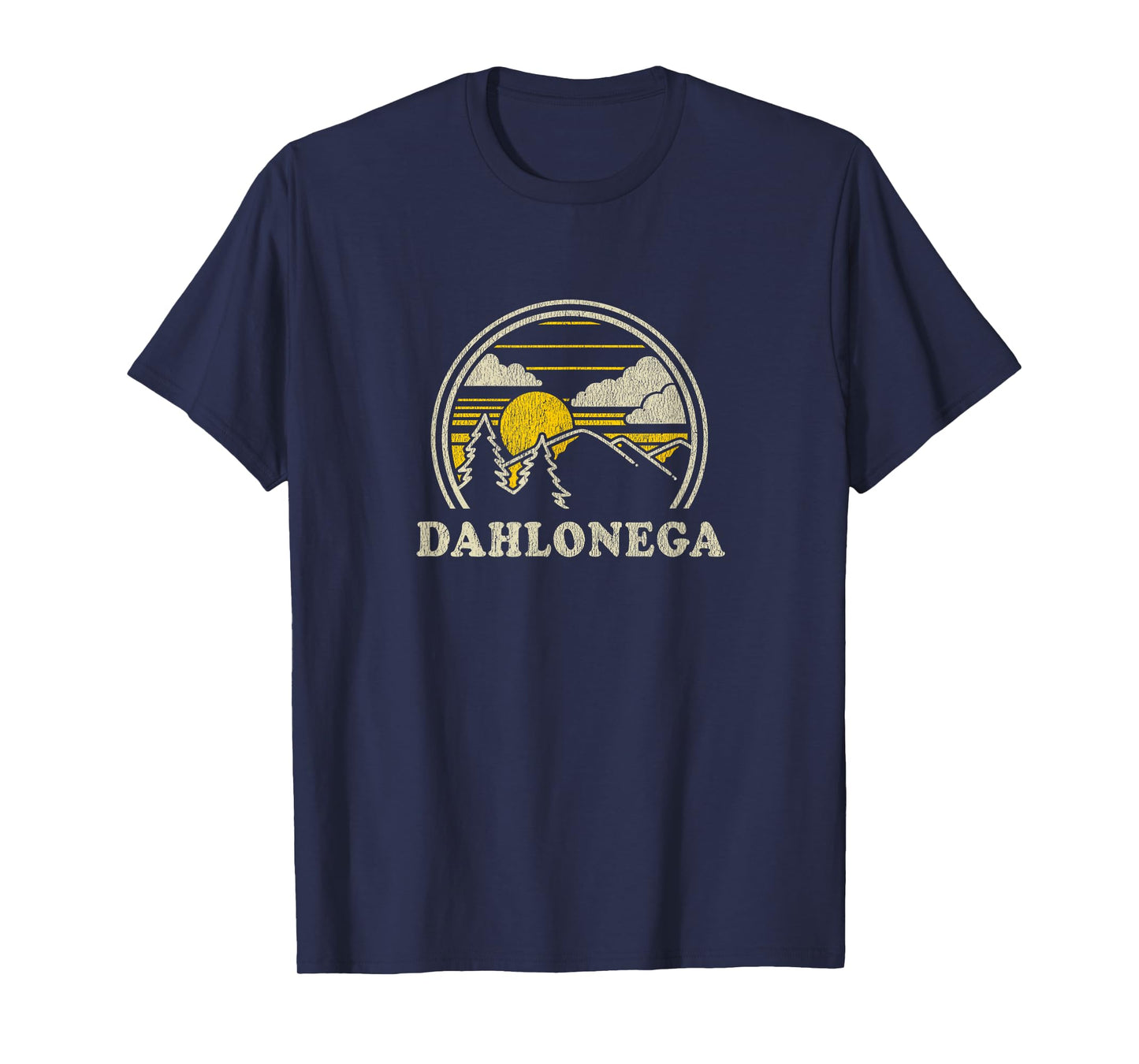 Dahlonega Georgia GA T Shirt Vintage Hiking Mountains Tee T-Shirt