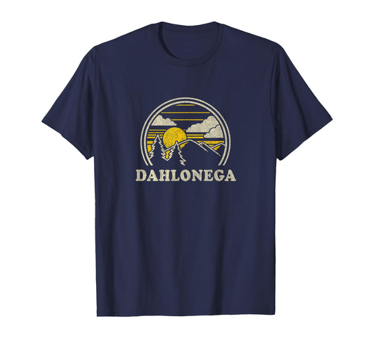 Dahlonega Georgia GA T Shirt Vintage Hiking Mountains Tee T-Shirt