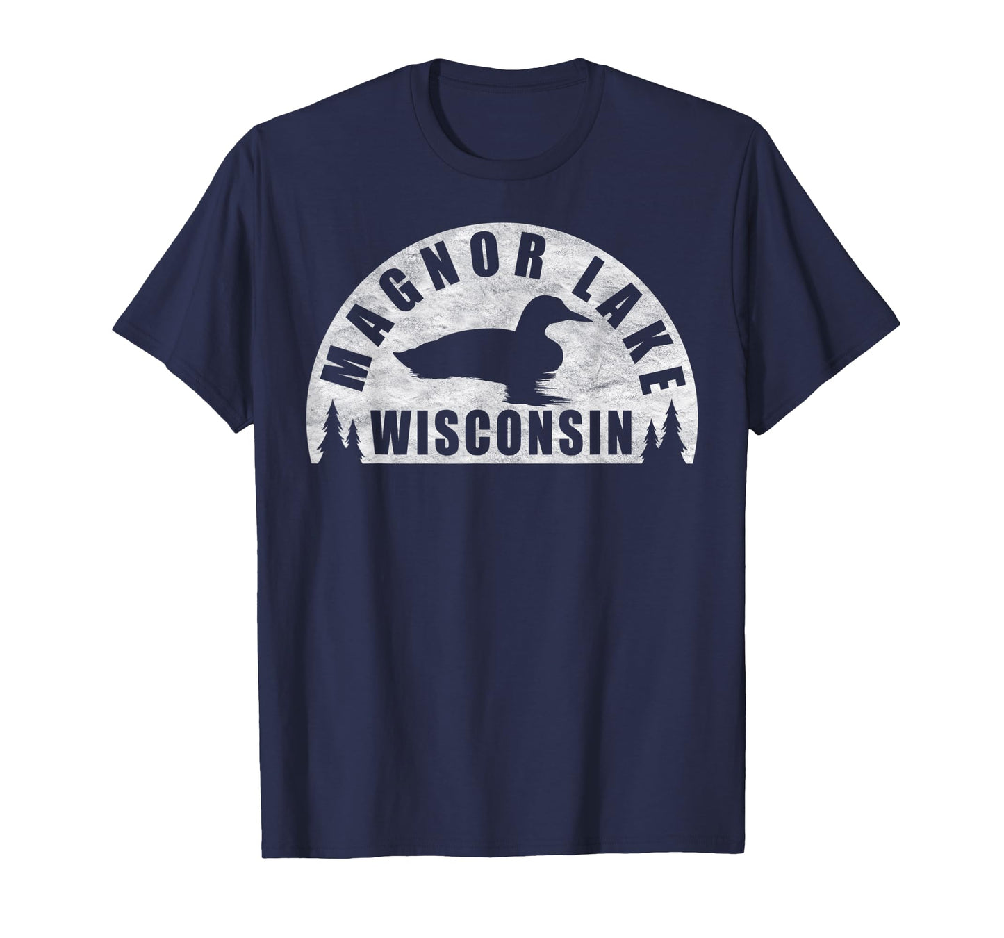 Magnor Lake Northern Wisconsin Loon T-Shirt