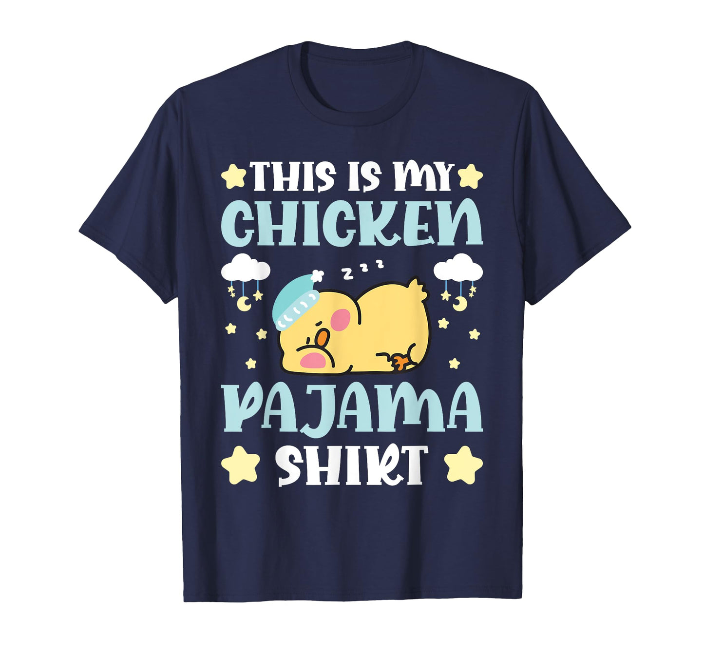 Cute PJ Teen Boys Girls PJs Funny This Is My Chicken Pajama T-Shirt