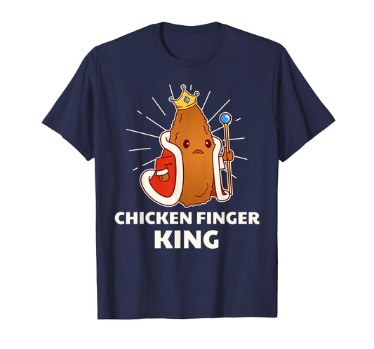 Chicken Finger King - Funny Fast Food T-Shirt