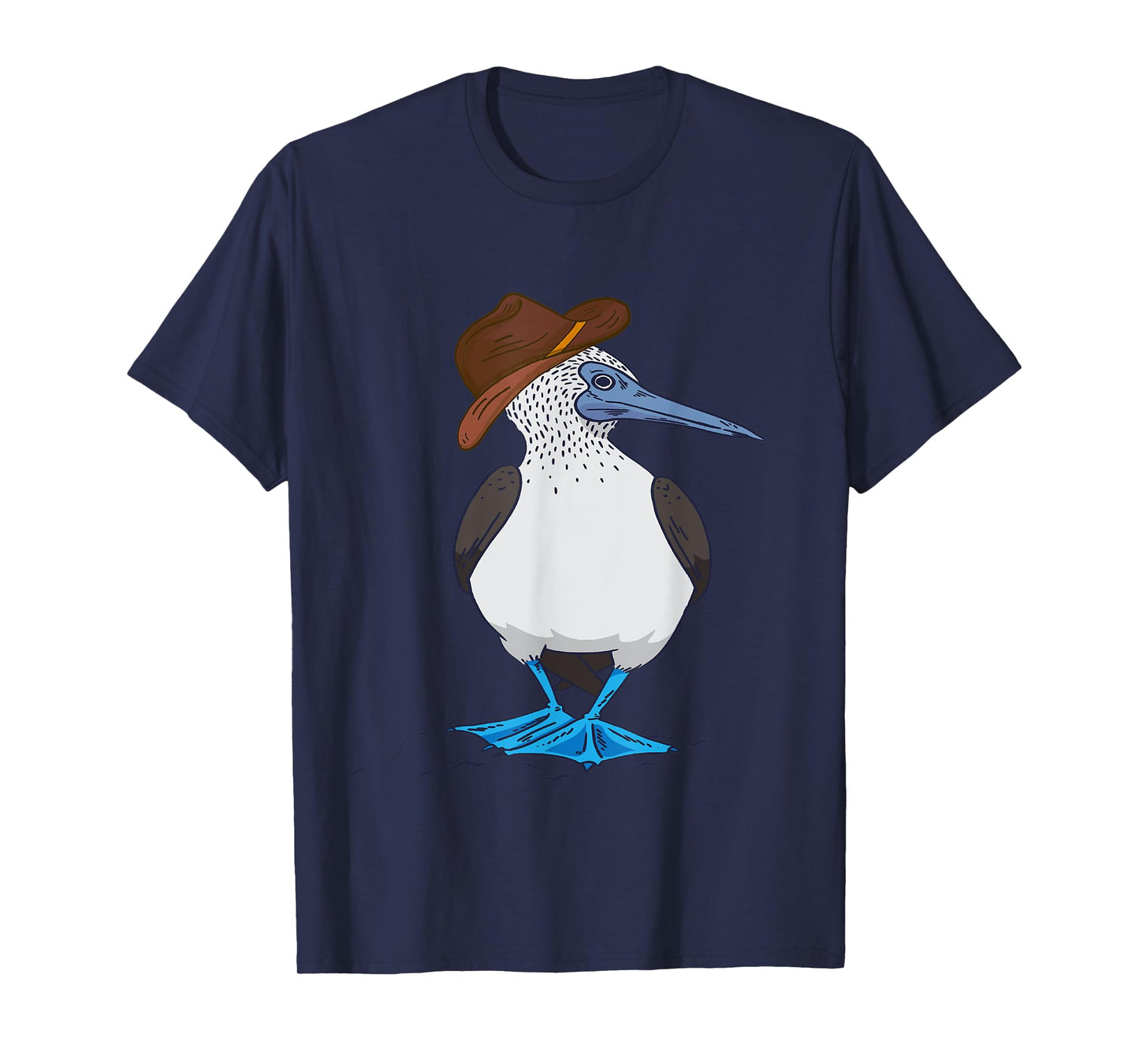 Western Blue Footed Booby Cowboy Blue Footed Booby Lover T-Shirt