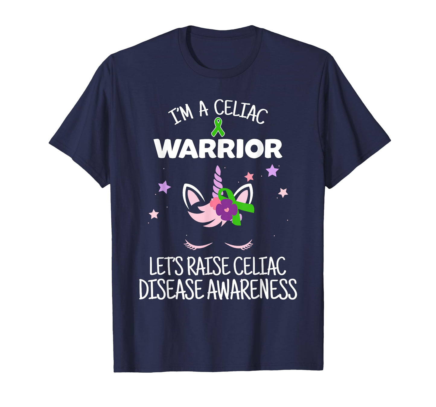 Unicorn Celiac Warrior, Celiac Disease Awareness T-Shirt