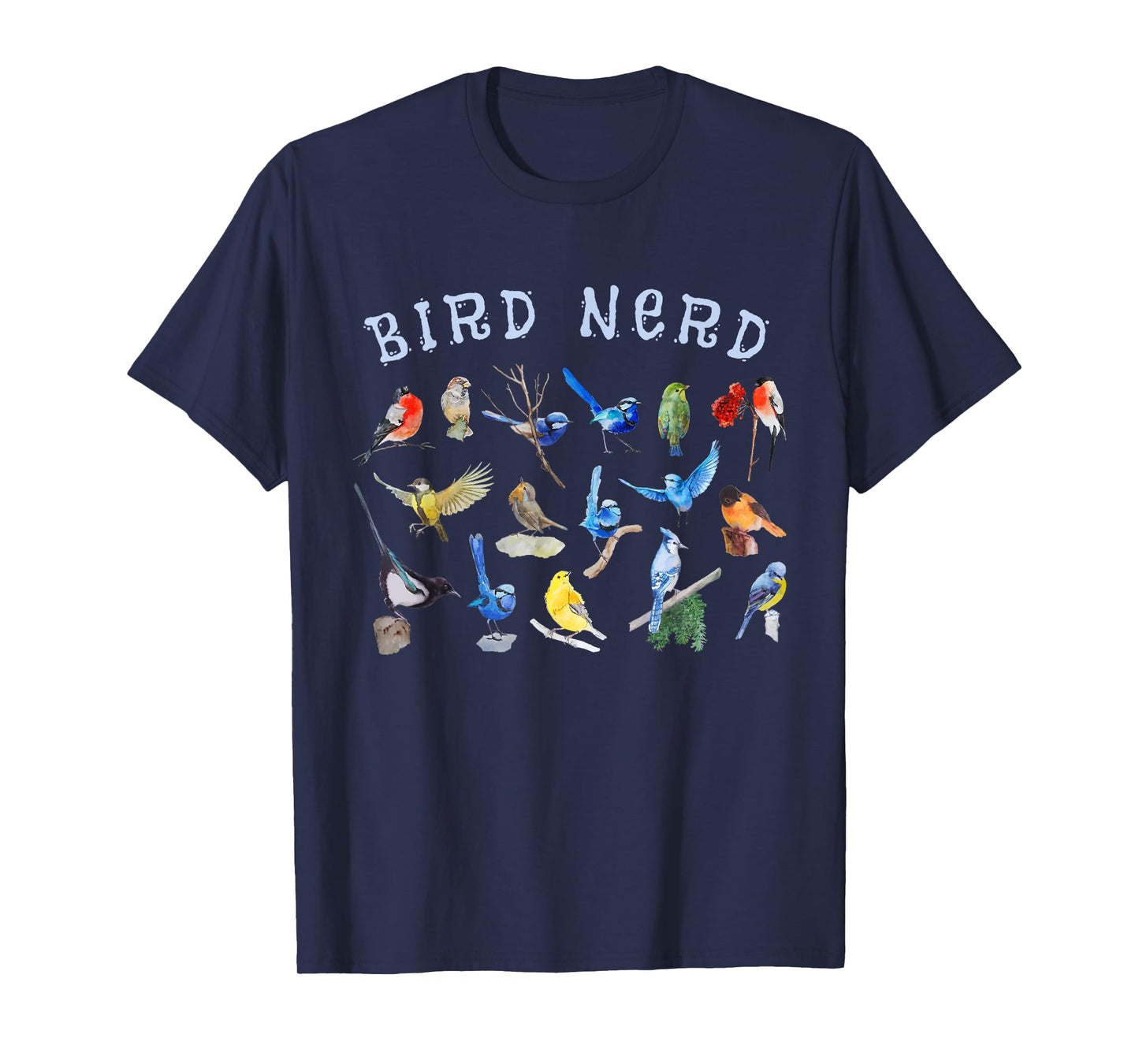 Bird Watching Nerd Birdwatching Birds Lover Cute Funny Gift T-Shirt