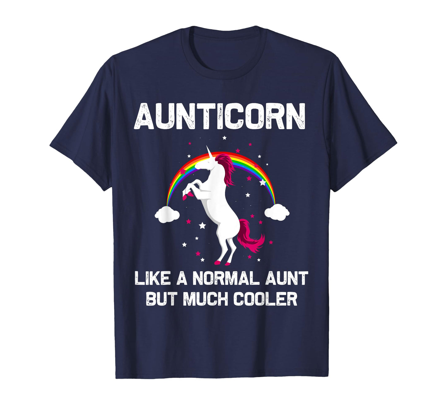 Aunticorn Aunt Unicorn Gift for Sister New Auntie Unicorns T-Shirt