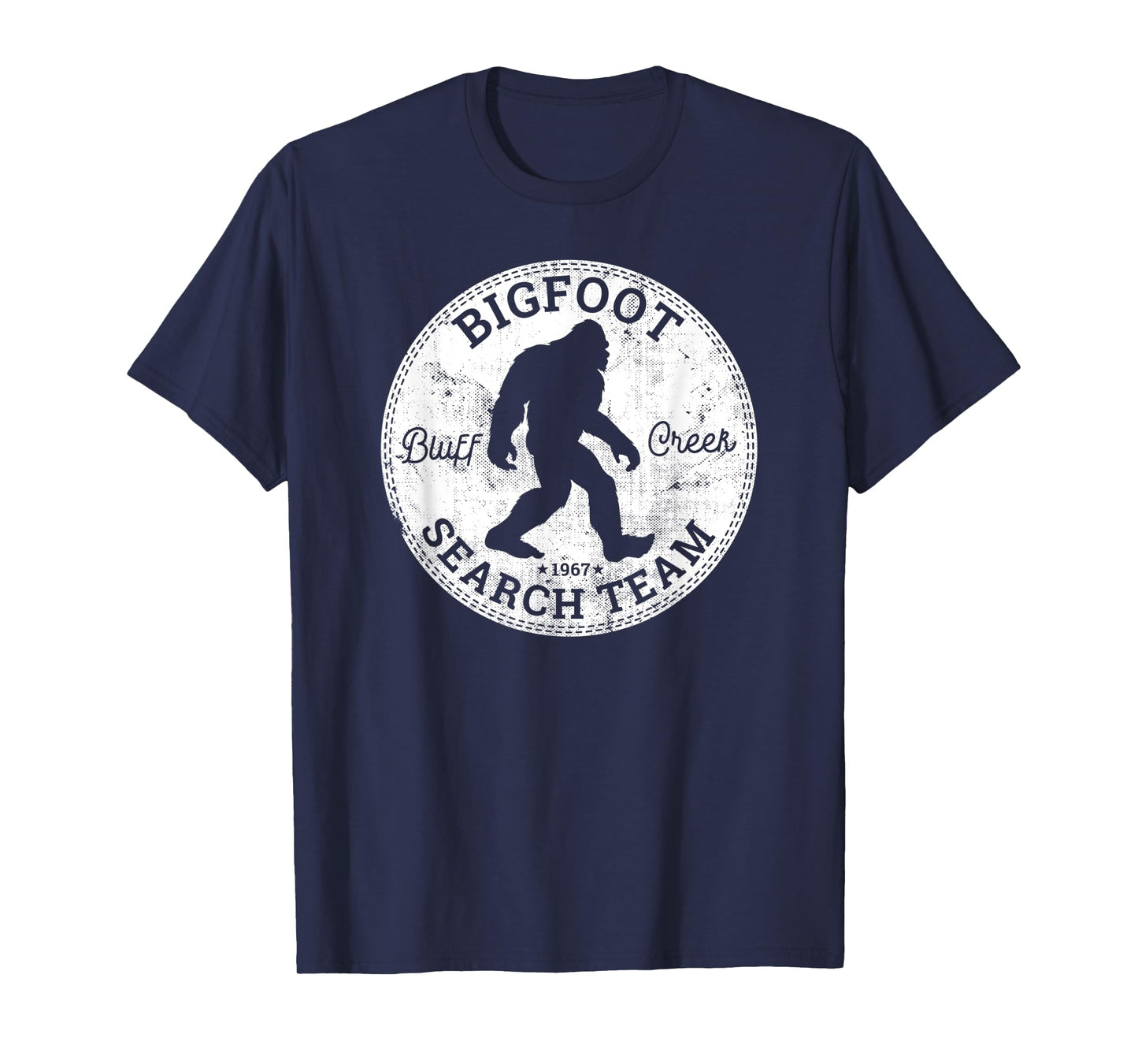 Bigfoot Search Team Retro Vintage Sasquatch Bluff Creek 1967 T-Shirt