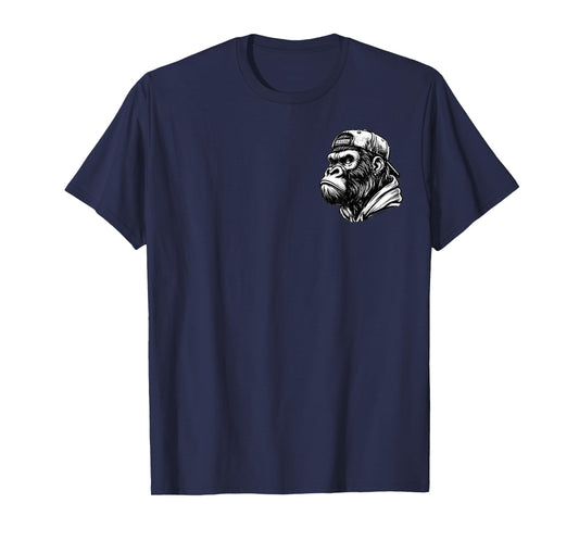 As Far As I Know I'm Delightful Funny Monkey 2 Sided T-Shirt
