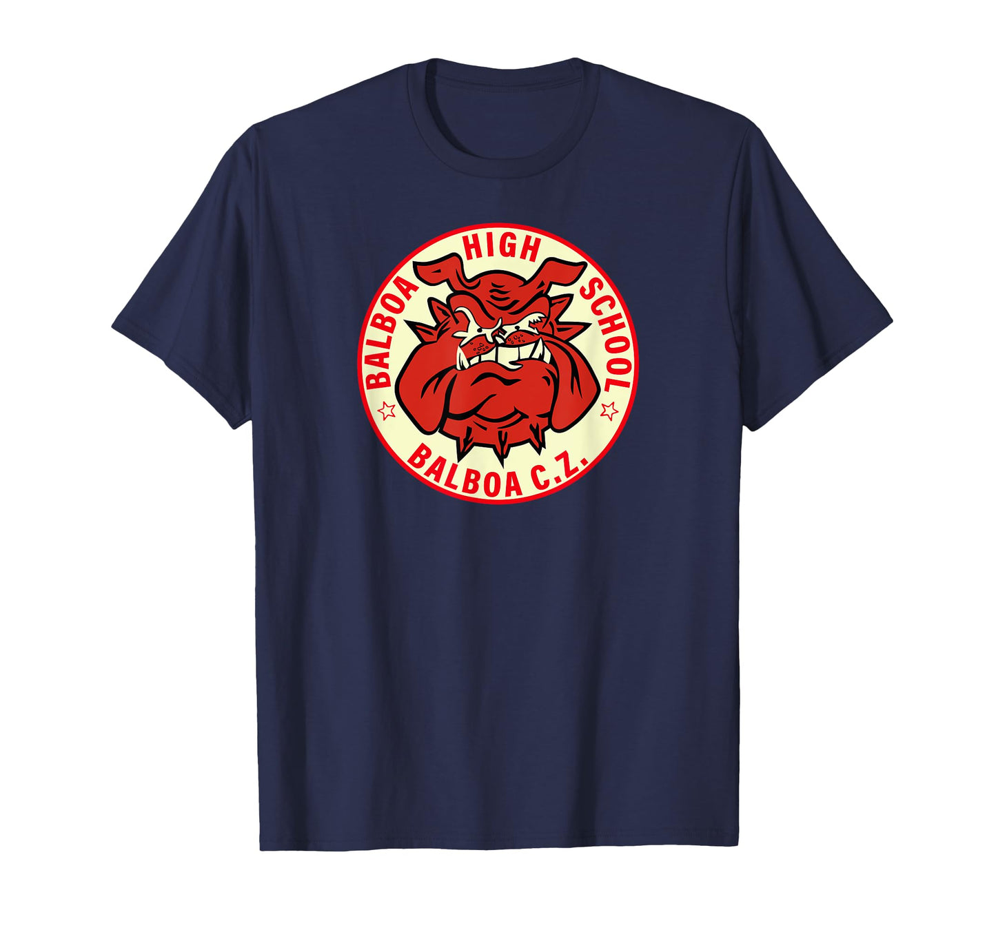 Balboa High School former Panama Canal Zone Bulldog Mascot T-Shirt for Men Women