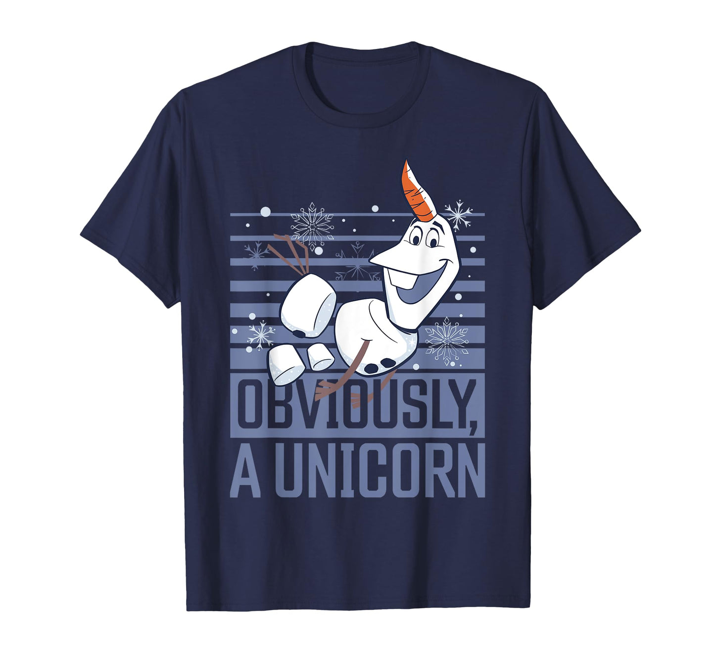 Disney Frozen 2 Olaf Obviously A Unicorn T-Shirt