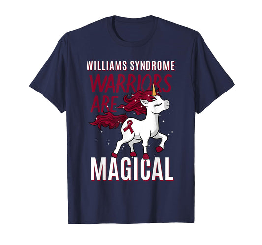 Williams Syndrome Warrior WS Williams–Beuren WBS Unicorn T-Shirt