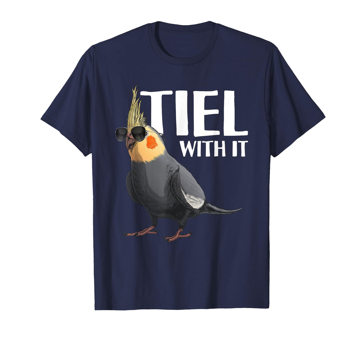 Cute Cockatiel Design For Men Women Parakeet Cockatiel Lover T-Shirt