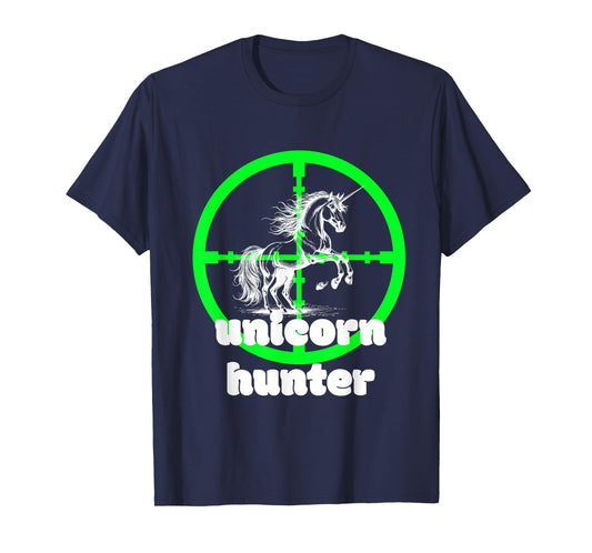 Unicorn Hunter Funny Lifestyle Design T-Shirt