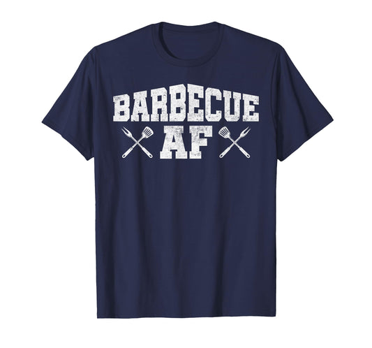 Barbecue Af Funny Retro Vintage Apparel T-Shirt