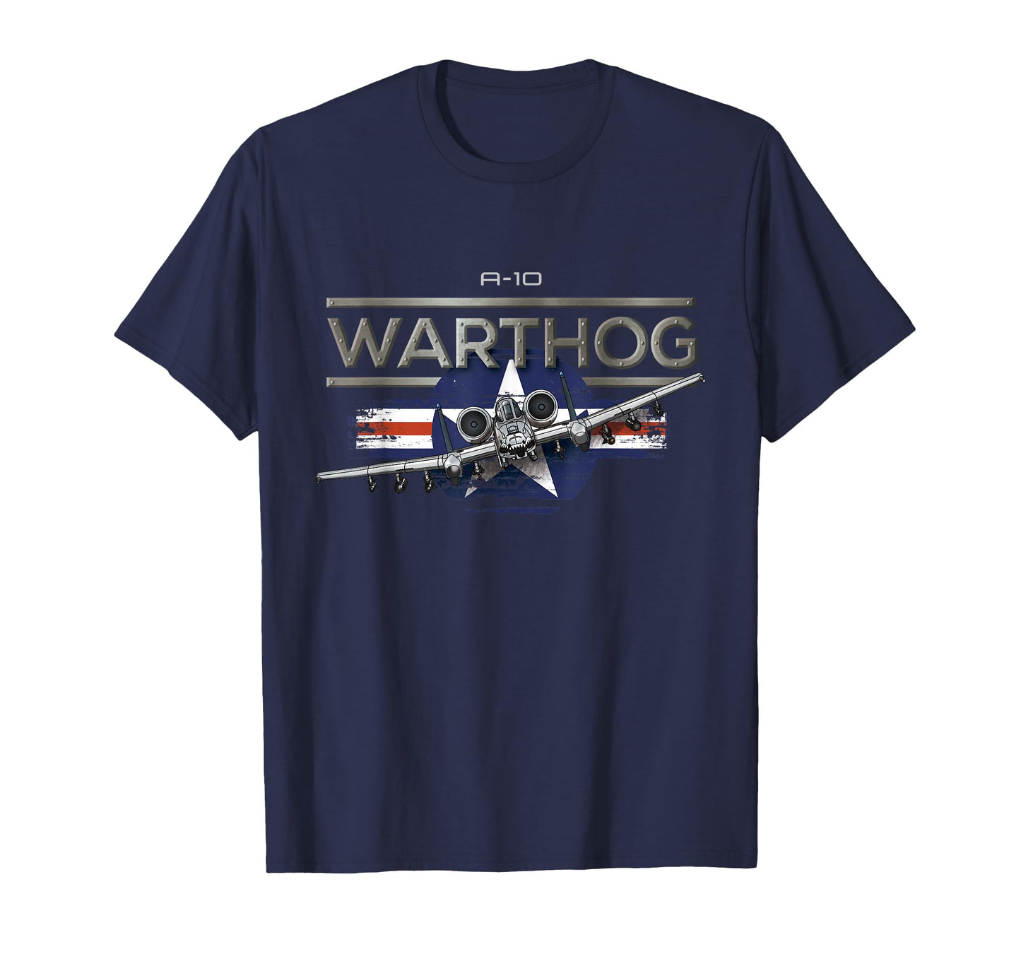 USA Military Warbird Military Airplane warthog T-Shirt