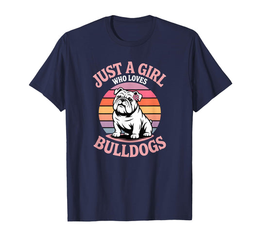 Girls Bulldog T-Shirt