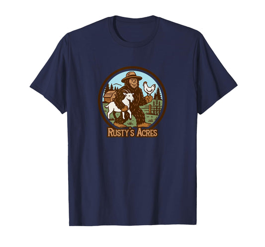 Rusty's Acres Essential Large Logo T-Shirt