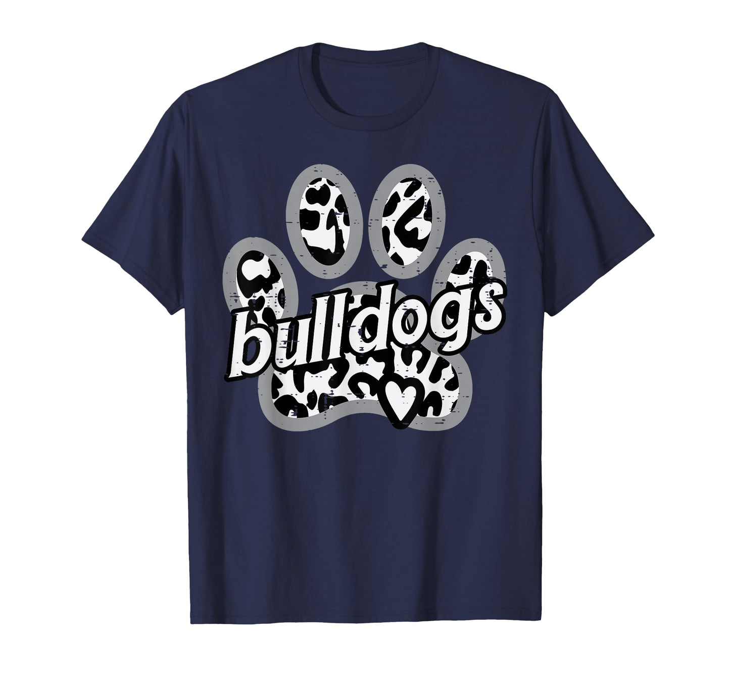 Bulldog Boys Girls Youth Teen Kids Men Women T-Shirt
